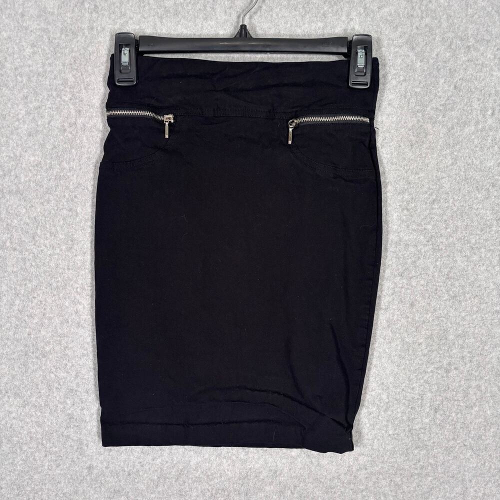 Joe B Skirt S Knee Pencil‎ Zippers Stretch Moto Festival Party Twee Secretary
